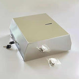 Maxbell Paper Towel Dispenser Wall Mount Tissue Box Cover for Kitchen Hotel Restroom