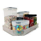 Maxbell Turntable Organizer for Refrigerator Kitchen Spice Rack for Apartment Pantry