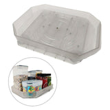 Maxbell Turntable Organizer for Refrigerator Kitchen Spice Rack for Apartment Pantry