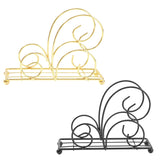 Maxbell Table Tissue Storage Holder Standing Napkin Dispenser for Cafe Party Kitchen Black