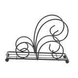 Maxbell Table Tissue Storage Holder Standing Napkin Dispenser for Cafe Party Kitchen Black