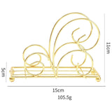 Maxbell Table Tissue Storage Holder Standing Napkin Dispenser for Cafe Party Kitchen Black