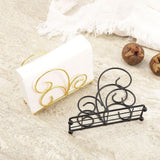 Maxbell Table Tissue Storage Holder Standing Napkin Dispenser for Cafe Party Kitchen Gold