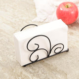 Maxbell Table Tissue Storage Holder Standing Napkin Dispenser for Cafe Party Kitchen Gold
