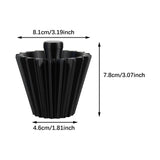 Maxbell Coffee Filtration Press Cone Reusable Origami Filtration Cup for  Cafe