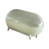 Maxbell Desktop Storage Box Clear Modern Jewelry Tray for Shelf Entrance Living Room green