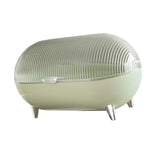 Maxbell Desktop Storage Box Clear Modern Jewelry Tray for Shelf Entrance Living Room green