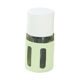 Maxbell 4 in 1 Travel Bottles Compact Travel Containers for Hair Conditioner Shampoo Round Green