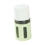 Maxbell 4 in 1 Travel Bottles Compact Travel Containers for Hair Conditioner Shampoo Round Green