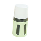 Maxbell 4 in 1 Travel Bottles Compact Travel Containers for Hair Conditioner Shampoo Round Green