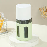 Maxbell 4 in 1 Travel Bottles Compact Travel Containers for Hair Conditioner Shampoo Round Green