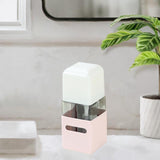 Maxbell 4 in 1 Travel Bottles Compact Travel Containers for Hair Conditioner Shampoo Square Pink