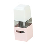 Maxbell 4 in 1 Travel Bottles Compact Travel Containers for Hair Conditioner Shampoo Square Pink