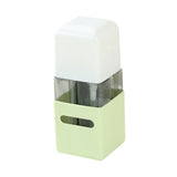 Maxbell 4 in 1 Travel Bottles Compact Travel Containers for Hair Conditioner Shampoo Square Green