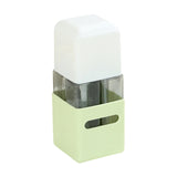 Maxbell 4 in 1 Travel Bottles Compact Travel Containers for Hair Conditioner Shampoo Square Green