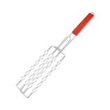 Maxbell Sausage Rack Grill Basket Grill Mesh Clip Holder for Grilling Fruits Seafood