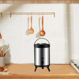Maxbell Stainless Steel Insulated Barrel Hot Stock Pots for Tea Juice Hot Water 6L