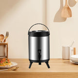 Maxbell Stainless Steel Insulated Barrel Hot Stock Pots for Tea Juice Hot Water 10L