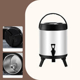 Maxbell Stainless Steel Insulated Barrel Hot Stock Pots for Tea Juice Hot Water 12L