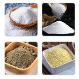 Maxbell Divided Condiment Seasoning Jar Snacks Dish for Cafe Bar Kitchen Dining Room Style A