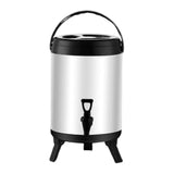 Maxbell Stainless Steel Insulated Barrel Use Stock Pots for Milk Hot Water 16L