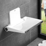 Maxbell Folding Shower Seat Wall Mount Bathroom Seating Chair for Inside Shower Home