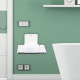 Maxbell Folding Shower Seat Wall Mount Bathroom Seating Chair for Inside Shower Home