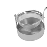 Maxbell Rotating Portable Sturdy Rotatable Tea Strainer for Living Room Office Hotel Silver