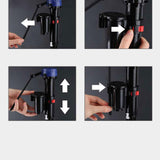 Maxbell Universal Toilet Fill Valve Toilet Cistern Inlet Valves for Bathroom Kitchen POM