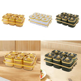 Maxbell Dried Fruit Plate Nordic Appetizer Serving Tray for Home Kitchen Dining Room Gold