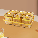 Maxbell Dried Fruit Plate Nordic Appetizer Serving Tray for Home Kitchen Dining Room Gold