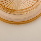 Maxbell Nut and Candy Serving Tray Dried Fruit Tray with Lid for Candy Cookies Fruit Gold