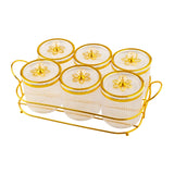 Maxbell Nut and Candy Serving Tray Dried Fruit Tray with Lid for Candy Cookies Fruit Clear