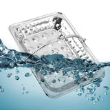 Maxbell Metal Vanity Tray Lightweight Towel Tray for Dinning Table Home Use Bathroom Silver