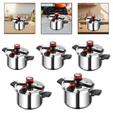 Maxbell Pressure Cooker Easy to Clean Cooking Pressure Pot for Family Household 4L