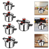 Maxbell Pressure Cooker Easy to Clean Cooking Pressure Pot for Family Household 4L