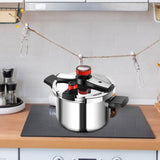 Maxbell Pressure Cooker Easy to Clean Cooking Pressure Pot for Family Household 6L