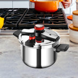 Maxbell Pressure Cooker Easy to Clean Cooking Pressure Pot for Family Household 6L