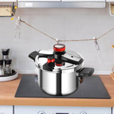 Maxbell Pressure Cooker Easy to Clean Cooking Pressure Pot for Family Household 8L
