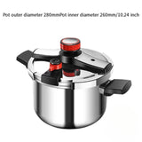 Maxbell Pressure Cooker Easy to Clean Cooking Pressure Pot for Family Household 12L