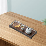 Maxbell Tea Tray Tea Accessory Mini Kung Fu Tea Tray for Living Room Teahouse Office Type A