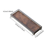 Maxbell Tea Tray Tea Accessory Mini Kung Fu Tea Tray for Living Room Teahouse Office Type A