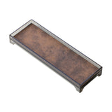 Maxbell Tea Tray Tea Accessory Mini Kung Fu Tea Tray for Living Room Teahouse Office Type A