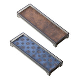 Maxbell Tea Tray Tea Accessory Mini Kung Fu Tea Tray for Living Room Teahouse Office Type A