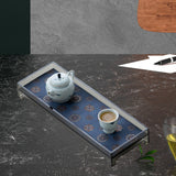 Maxbell Tea Tray Tea Accessory Mini Kung Fu Tea Tray for Living Room Teahouse Office Type B