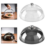 Maxbell Food Cover Dining Table Protection Cake Dome Cover for Utensils Bowls Plates clear