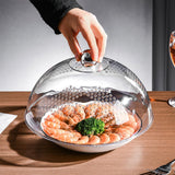 Maxbell Food Cover Dining Table Protection Cake Dome Cover for Utensils Bowls Plates clear