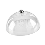 Maxbell Food Cover Dining Table Protection Cake Dome Cover for Utensils Bowls Plates clear