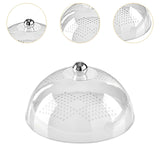 Maxbell Food Cover Dining Table Protection Cake Dome Cover for Utensils Bowls Plates clear