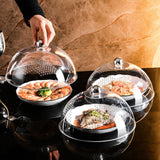 Maxbell Food Cover Dining Table Protection Cake Dome Cover for Utensils Bowls Plates clear